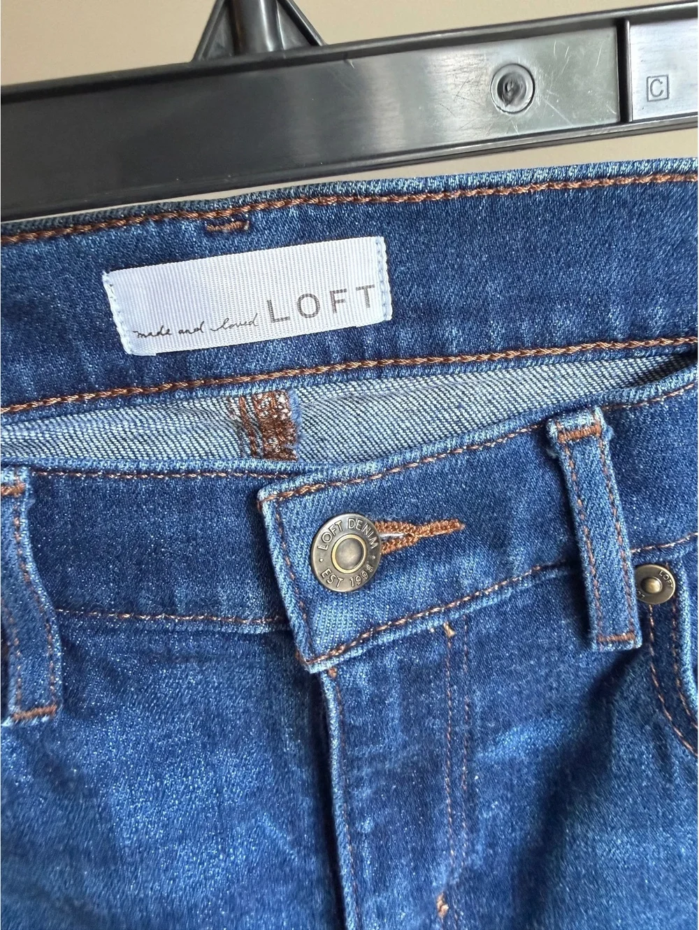 Loft The Super Soft Girlfriend Jeans